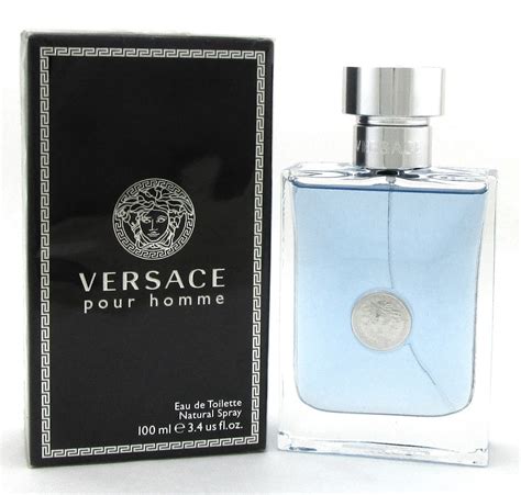 versace pour homme 3.4oz men& 39|Versace man cologne 3.4 oz.